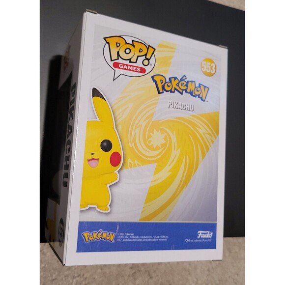 Diamond Collection Pikachu Pokemon Funko Pop Gamestop Exclusive #553 - Picture 4 of 8